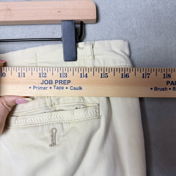 Pilcro and the Letterpress Anthropologie Women Light Yellow Stretch Pant 27 - Picture 13 of 16